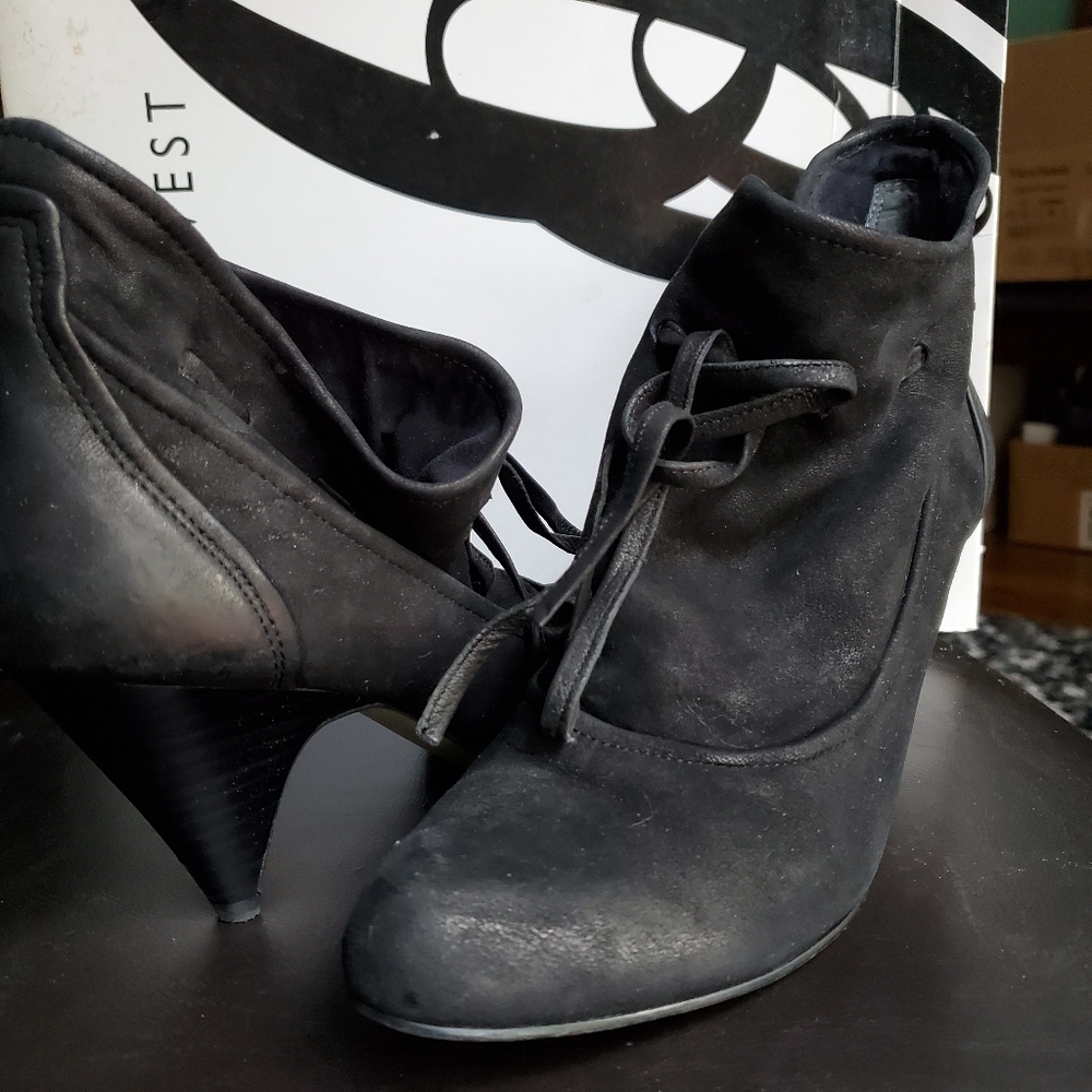Nine West Black Booties